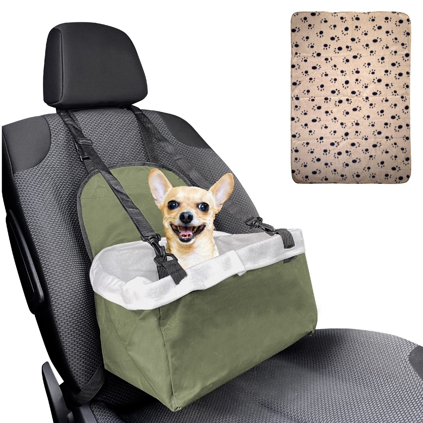 ASIENTO DE AUTO PARA MASCOTAS (Envío Gratis)